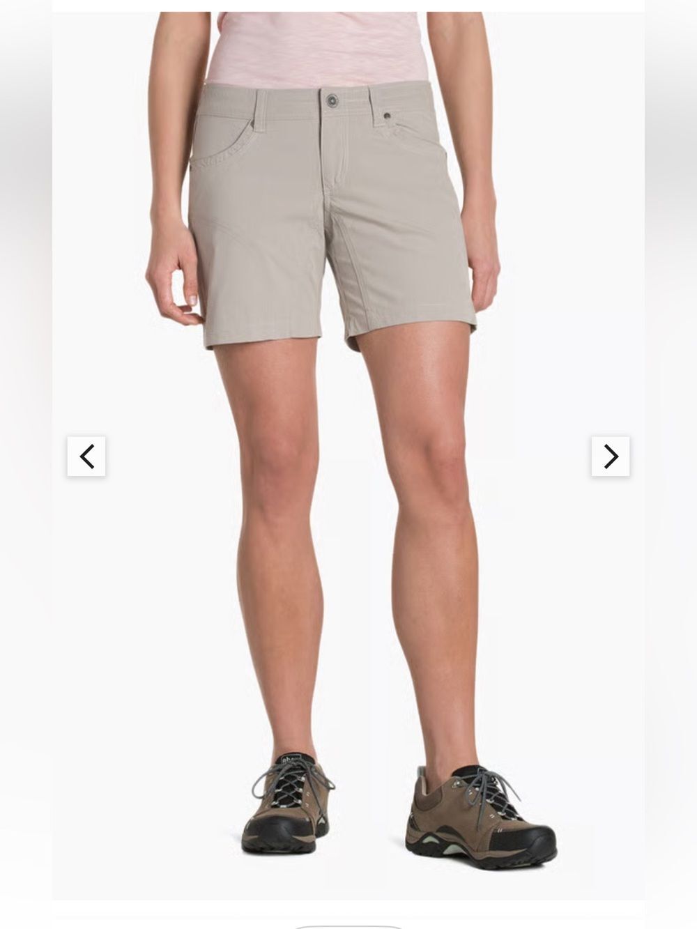 KUHL Splash Khaki Hiking Utility Mid-Shorts Size 2